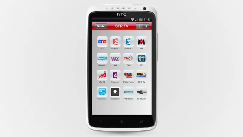 Application gratuite SFR TV sur Google Play