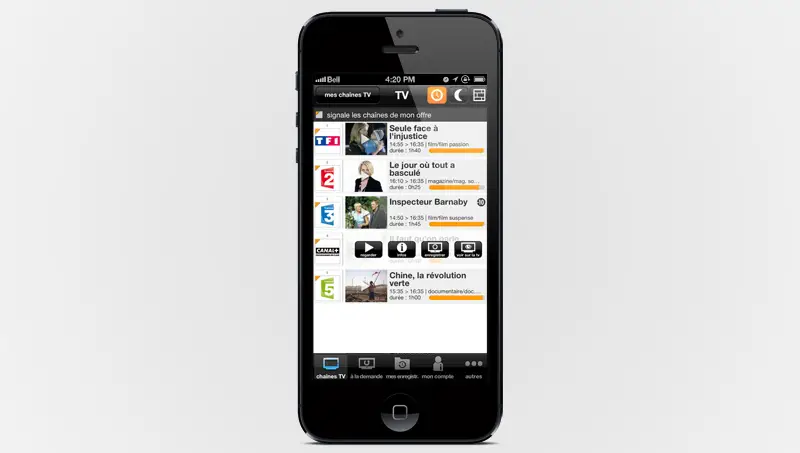 Application gratuite Orange TV sur iTunes