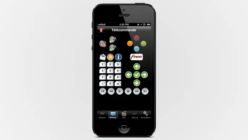 Application gratuite Free télécommande TV sur iTunes